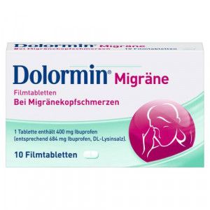 DOLORMIN Migräne Filmtabletten