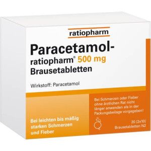 PARACETAMOL-ratiopharm 500 mg Brausetabletten