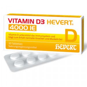 VITAMIN D3 HEVERT 4000 I.E. Tabletten