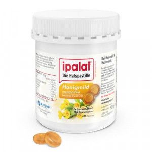 IPALAT Halspastillen honigmild o.Menthol zuckerfr.